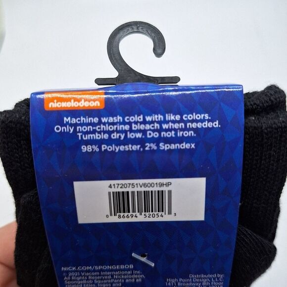 Mr. Crabs crew socks Baller SpongeBob nickelodeon - Picture 4 of 4
